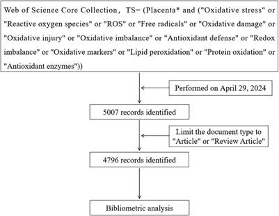 Analysis of the evolution of placental oxidative stress research from a bibliometric perspective